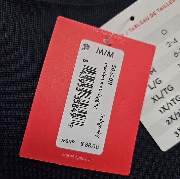 Spanx Seamless Moto Leggings - Picture 6 of 9